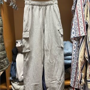 lululemon athletica Heather Gray Cargo Joggers
